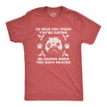 He Sees You When You're Eating Men's T Shirt