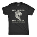 Lets Eat Kids Punctuation Saves Lives Men's T Shirt