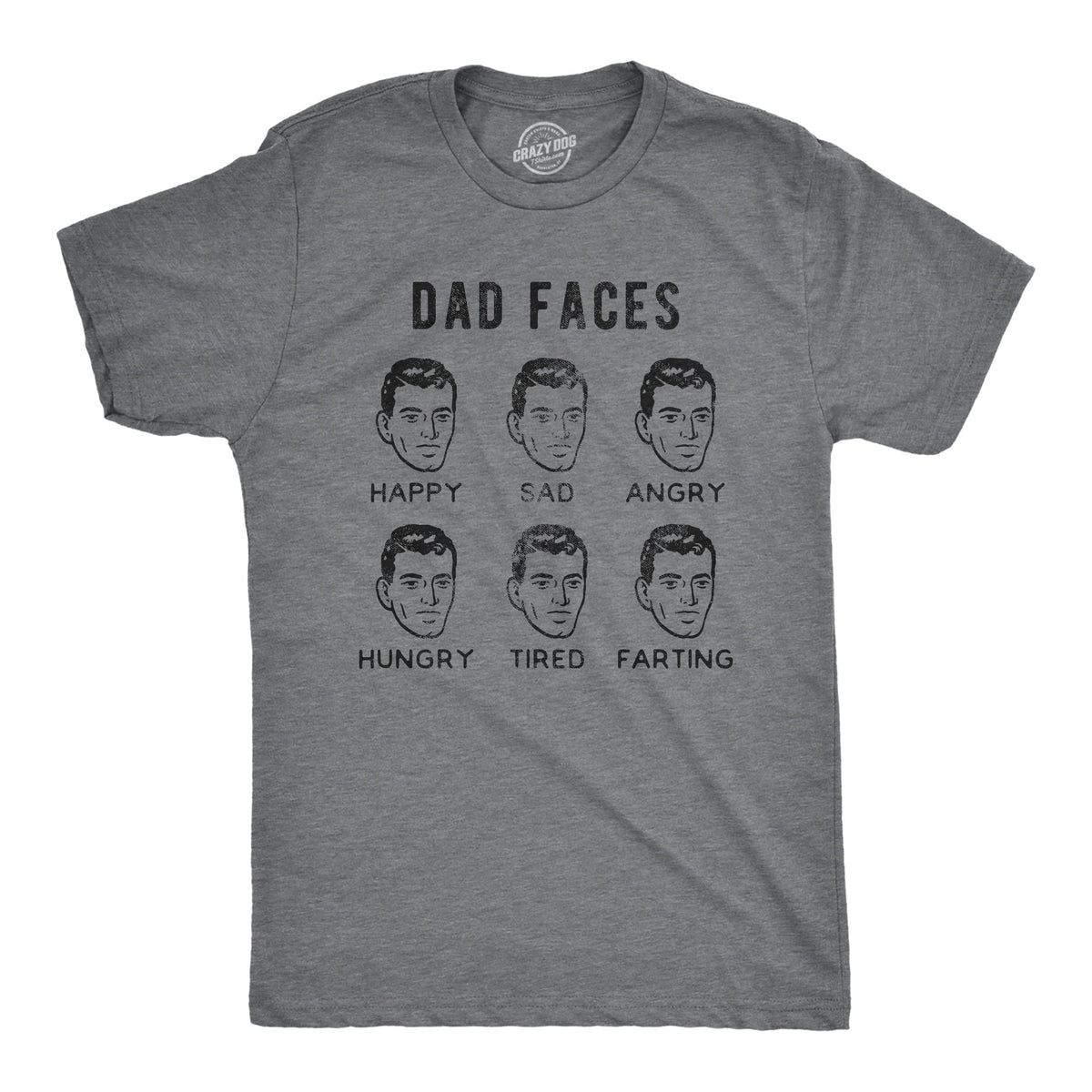 Dad Faces Men's T Shirt
