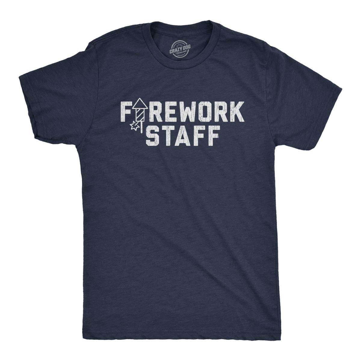 Firework Staff Men's T Shirt