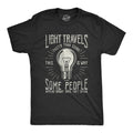 Light Travels Faster Men's T Shirt