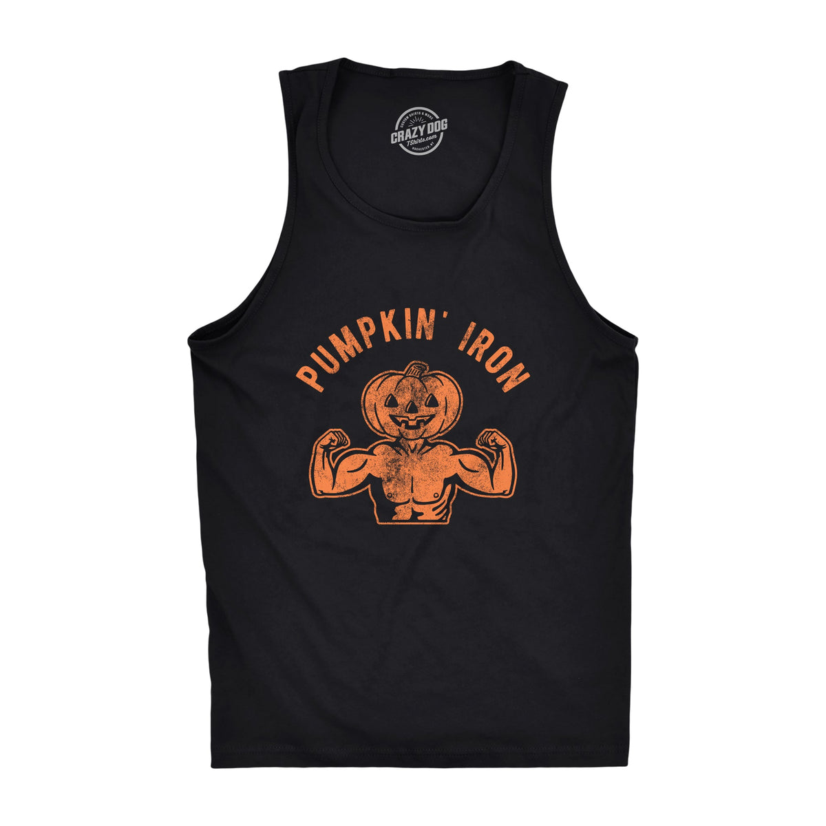 Pumpkin Iron Men's Tank Top
