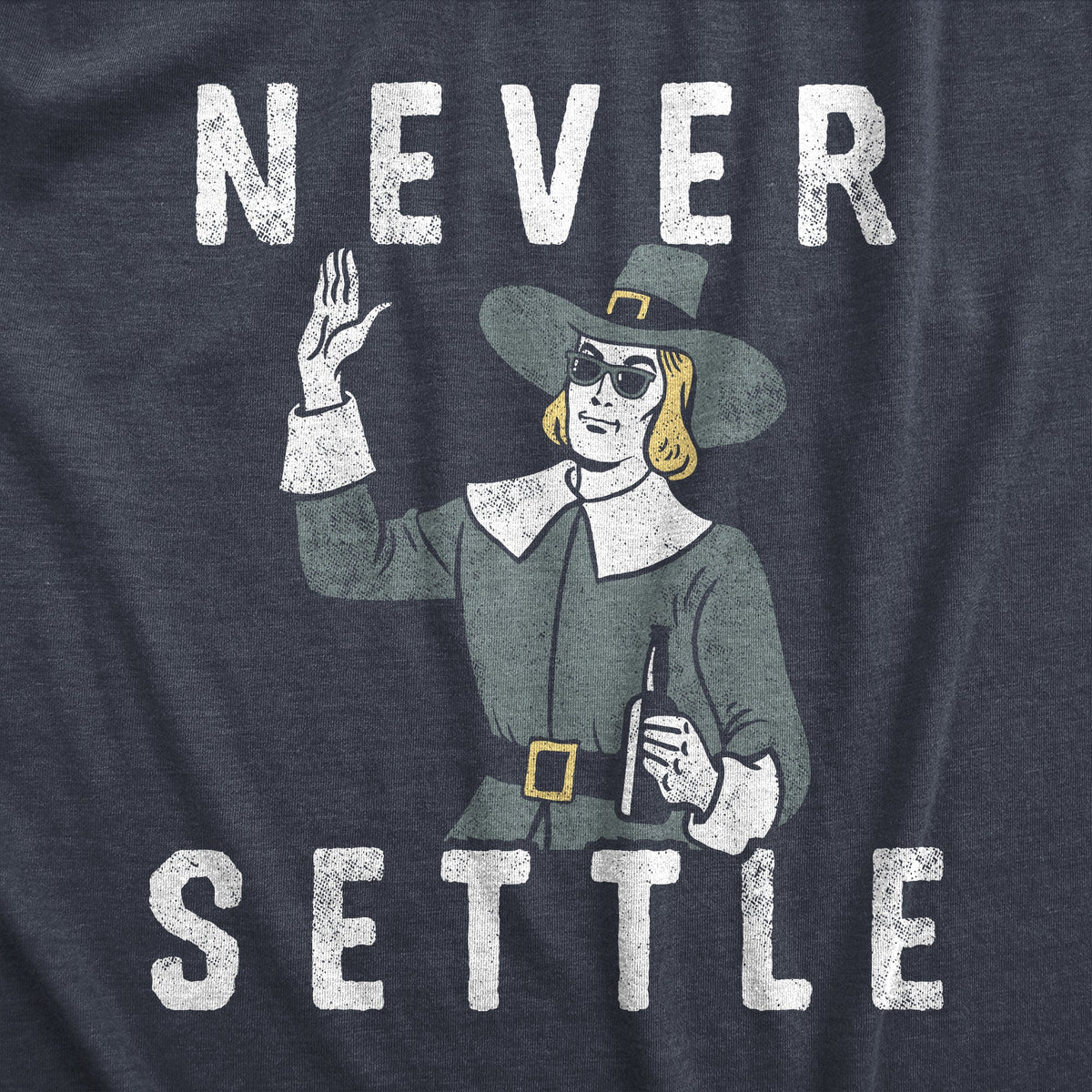 Never Settle Men's T Shirt