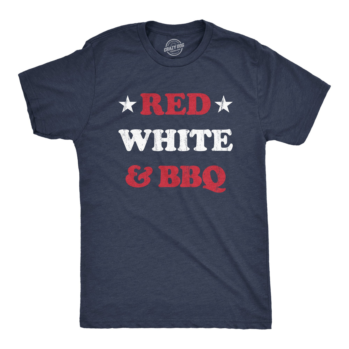 Red White And BBQ Men's T Shirt