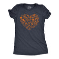 Fall Season Heart Women's T Shirt