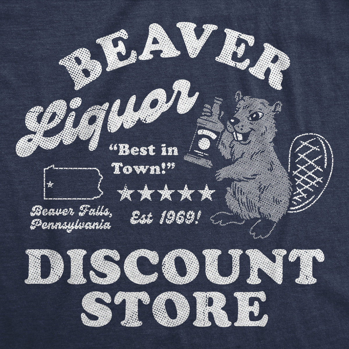 Beaver Liquor Discount Store Men's T Shirt