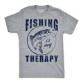 Fishing Is My Therapy Men's T Shirt