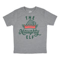 The Naughty Elf Youth T Shirt