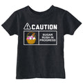Caution Sugar Rush In Progress Toddler T Shirt