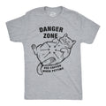 Danger Zone Use Caution When Petting Men's T Shirt
