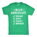 Irish Checklist Men's T Shirt