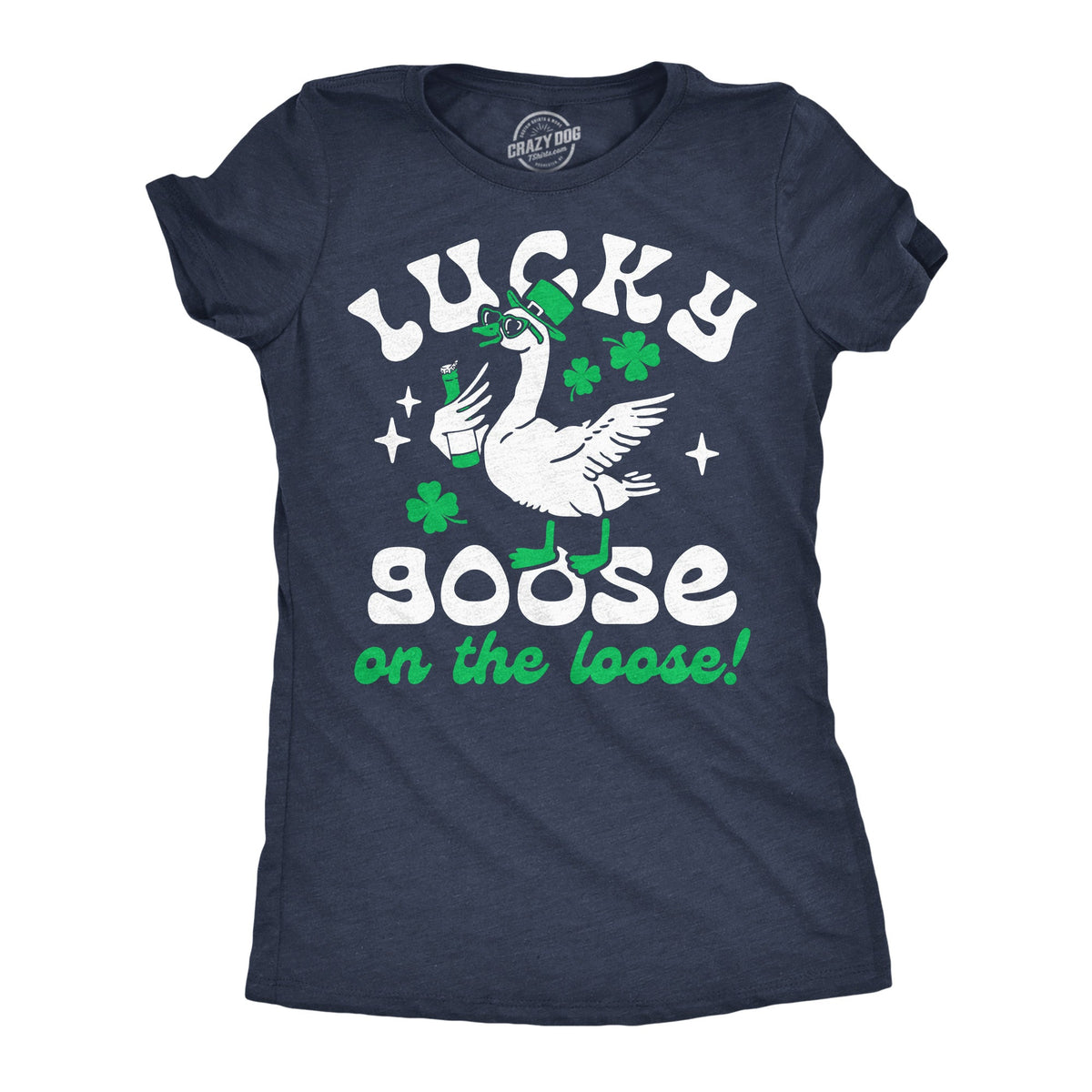Lucky Goose On The Loose Women's T Shirt