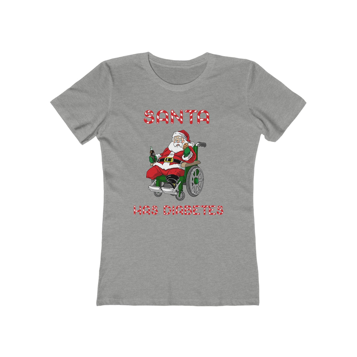 Santa Has Diabetes - Women’s T-Shirt