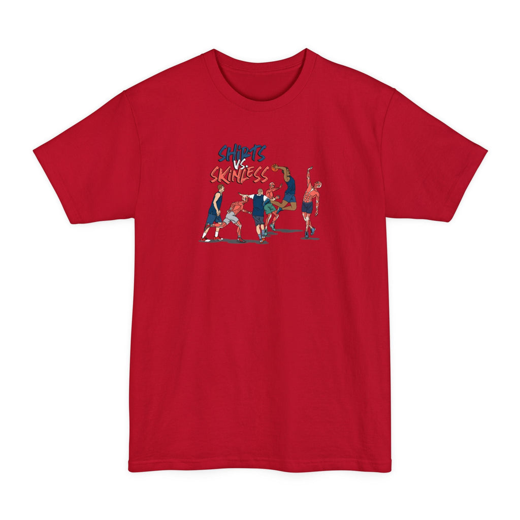 Shirts Vs. Skinless - Men's Tall T-Shirt
