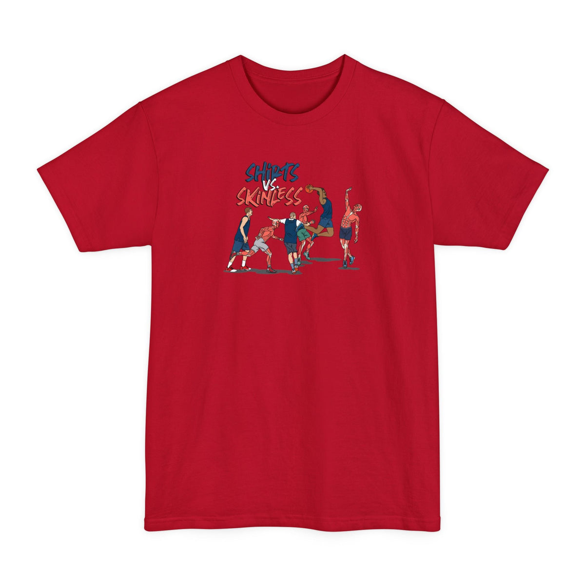 Shirts Vs. Skinless - Men's Tall T-Shirt