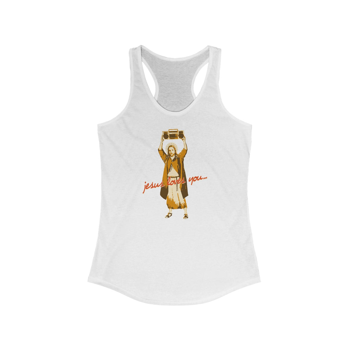 Jesus Loves You  - Women’s Racerback Tank