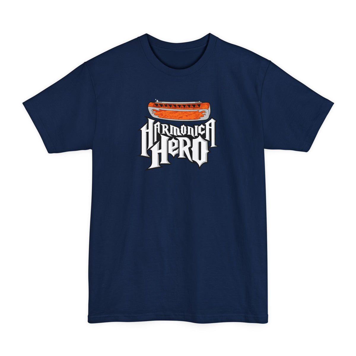 Harmonica Hero - Men's Tall T-Shirt