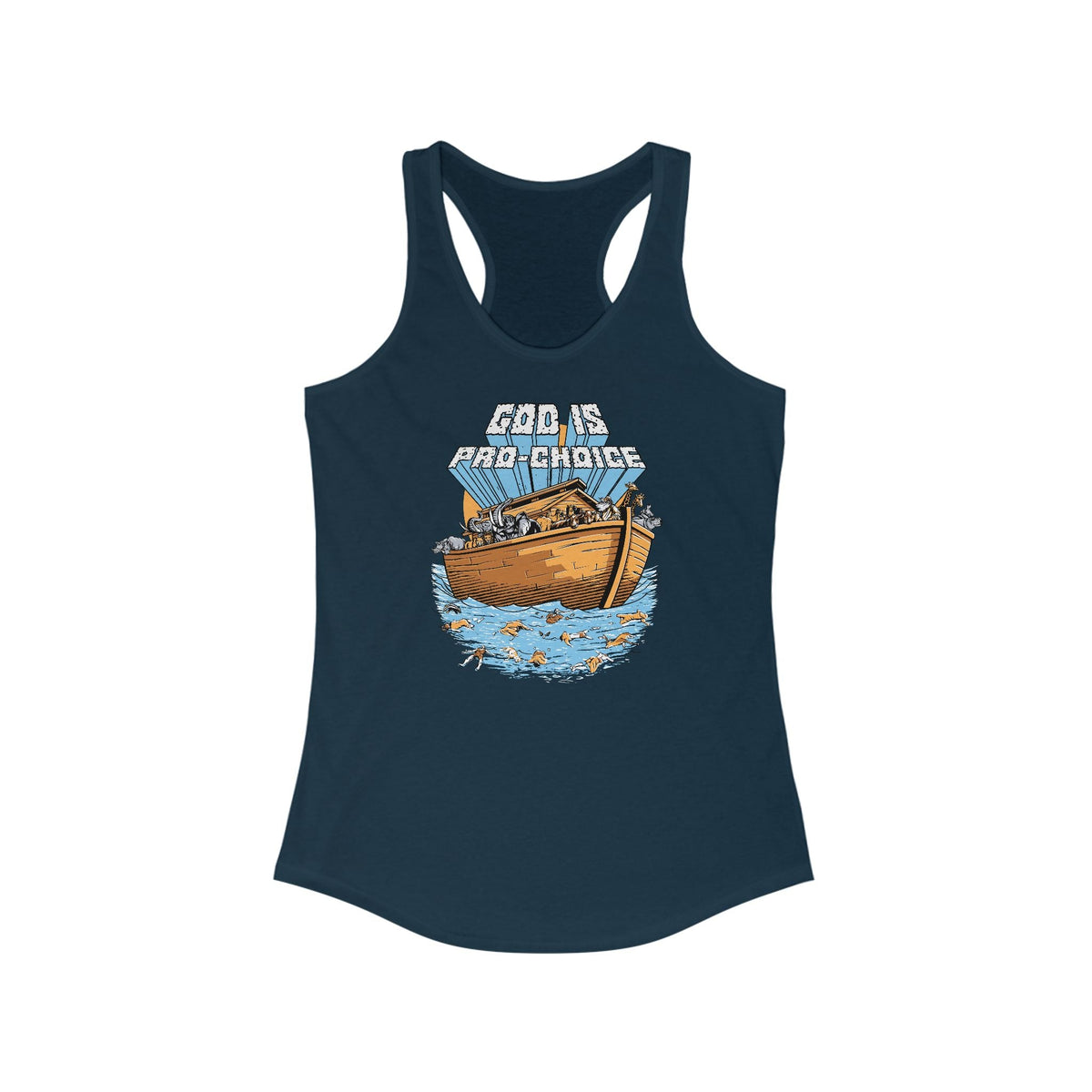 God Is Pro-Choice - Women’s Racerback Tank