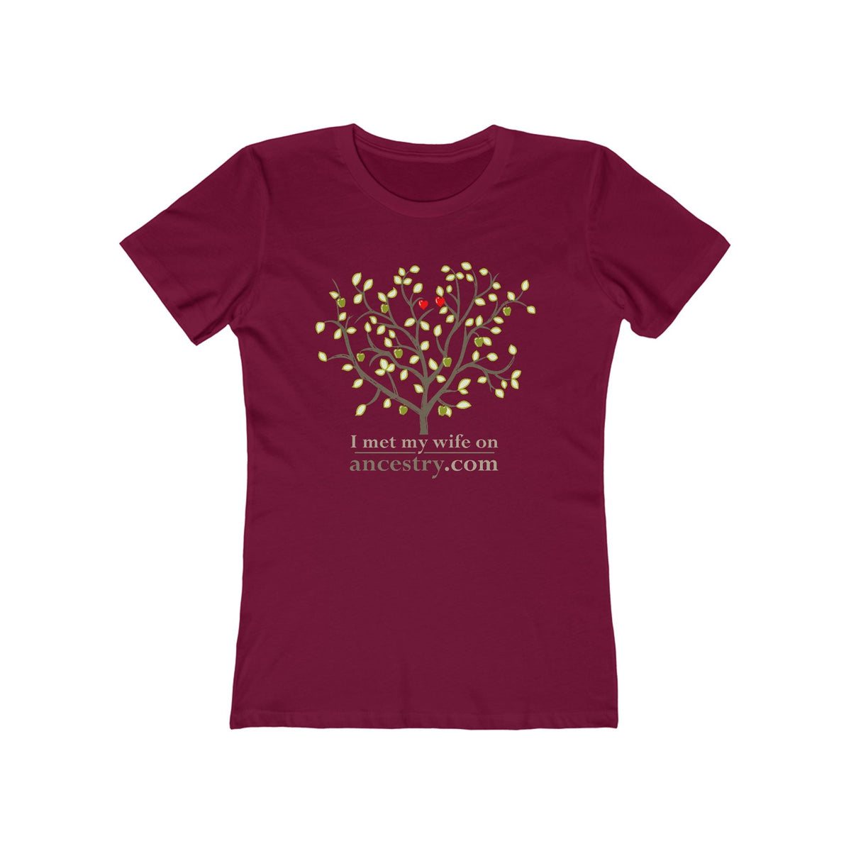 I Met My Wife On Ancestry.Com  - Women’s T-Shirt