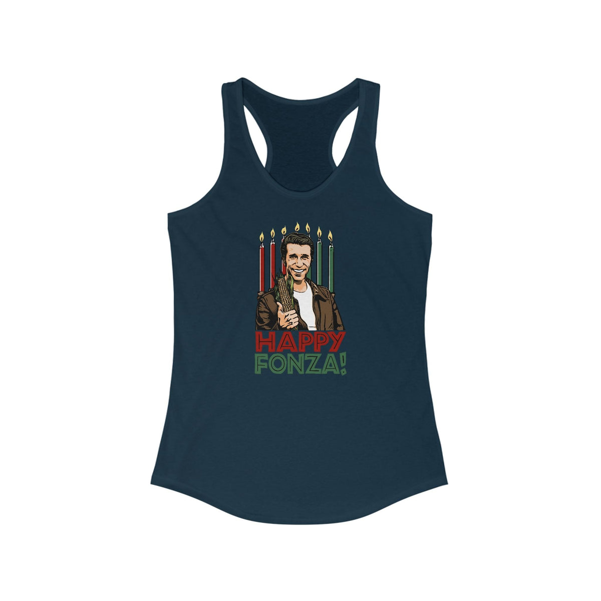 Happy Fonza! - Women’s Racerback Tank