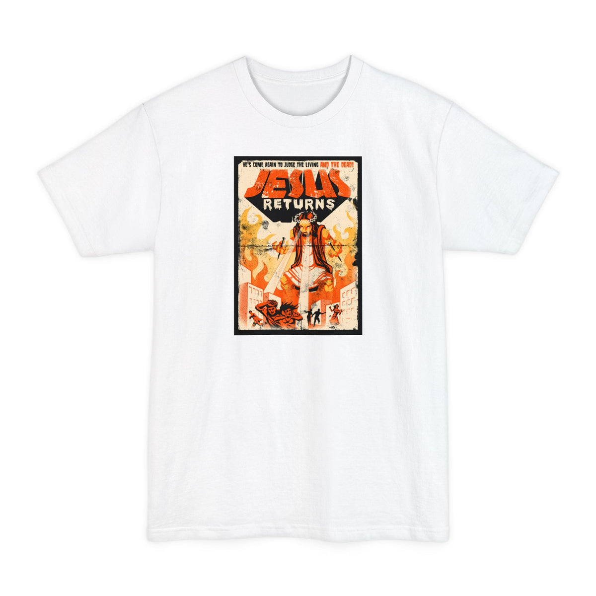 Jesus Returns - Men's Tall T-Shirt
