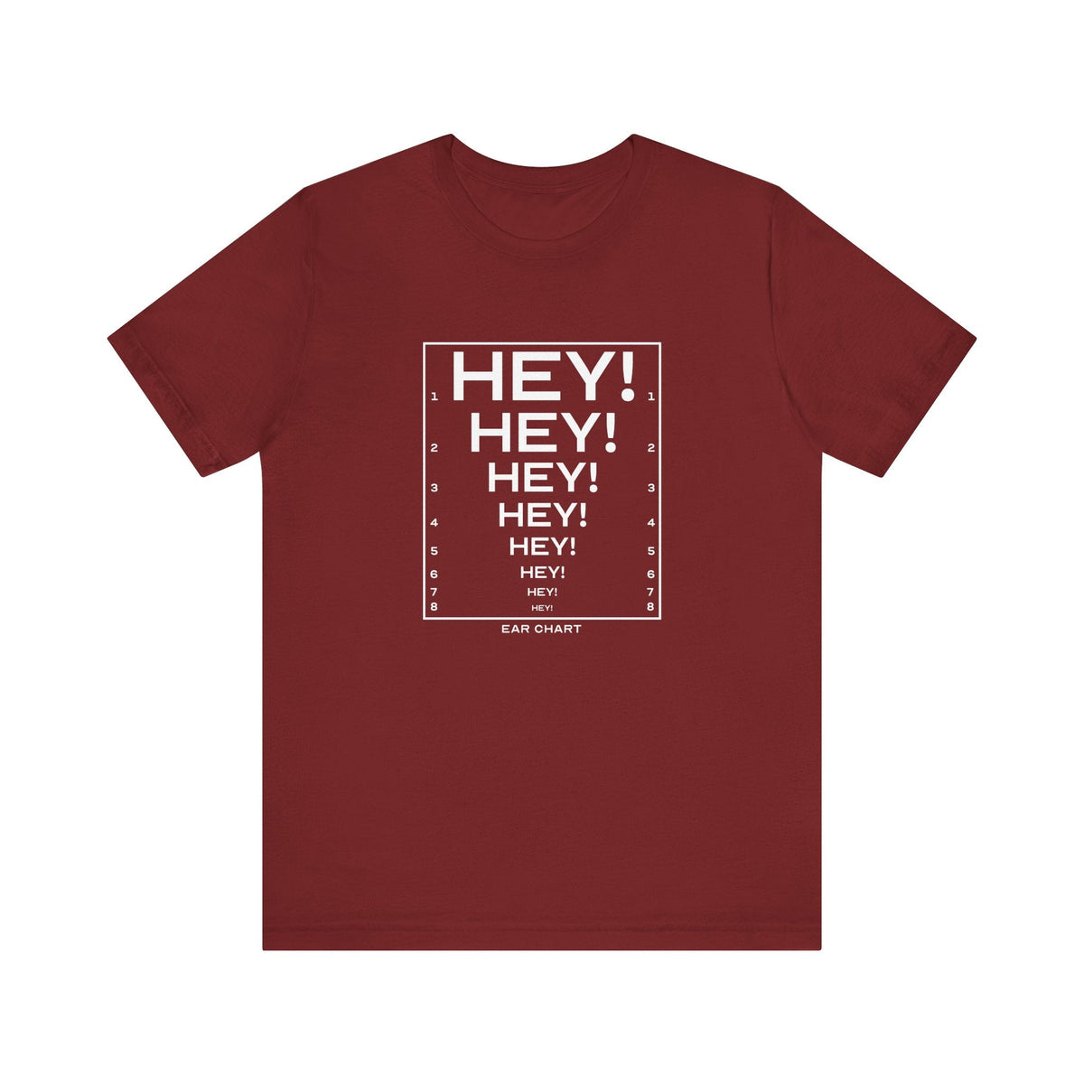 Ear Chart - Men's T-Shirt