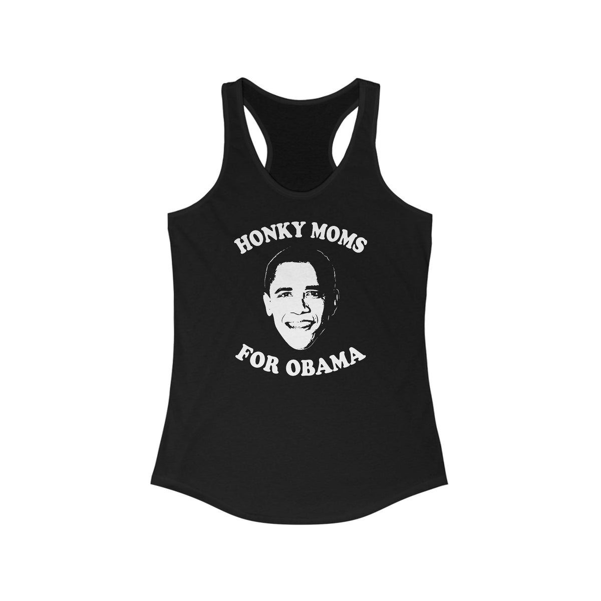 Honky Moms For Obama - Women's Racerback Tank