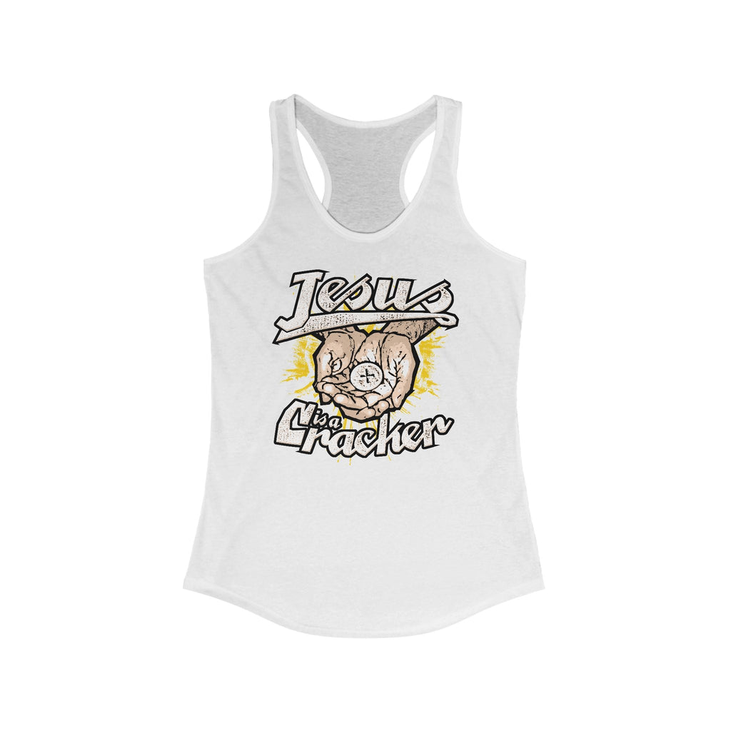 Jesus Is A Cracker - Women's Racerback Tank