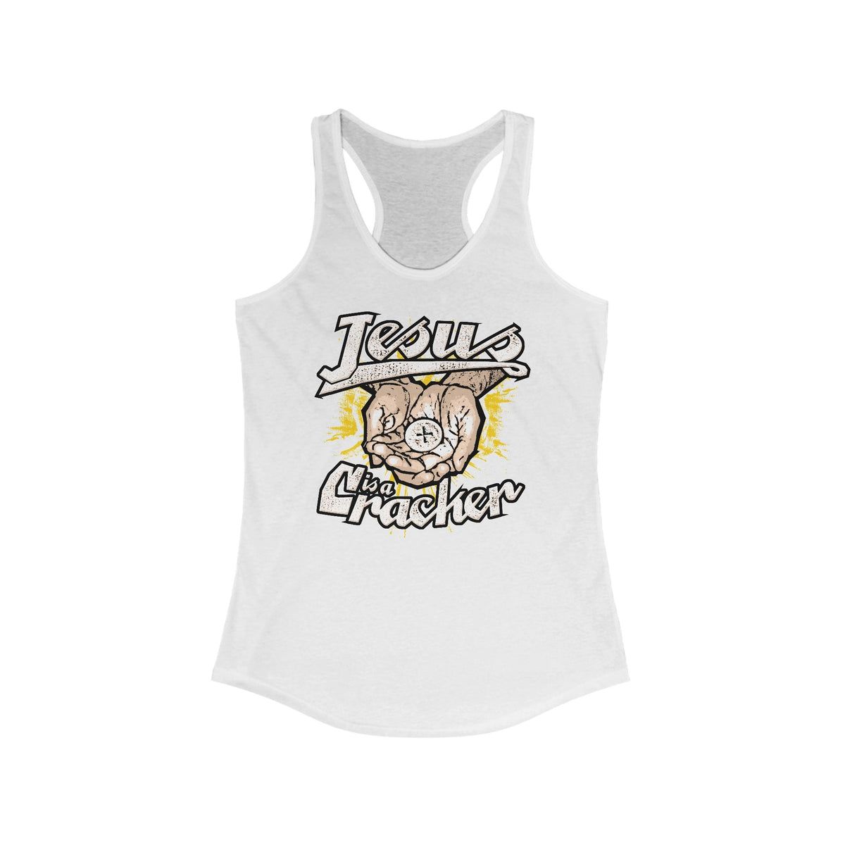 Jesus Is A Cracker - Women's Racerback Tank