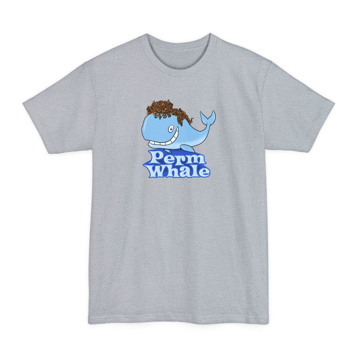 Perm Whale - Men's Tall T-Shirt