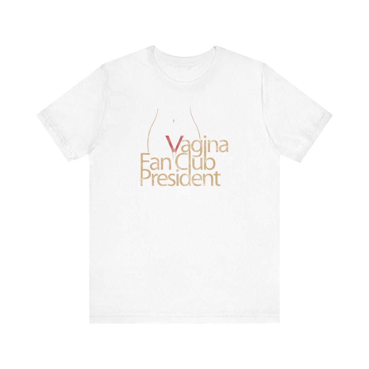 Vagina Fan Club President - Men's T-Shirt