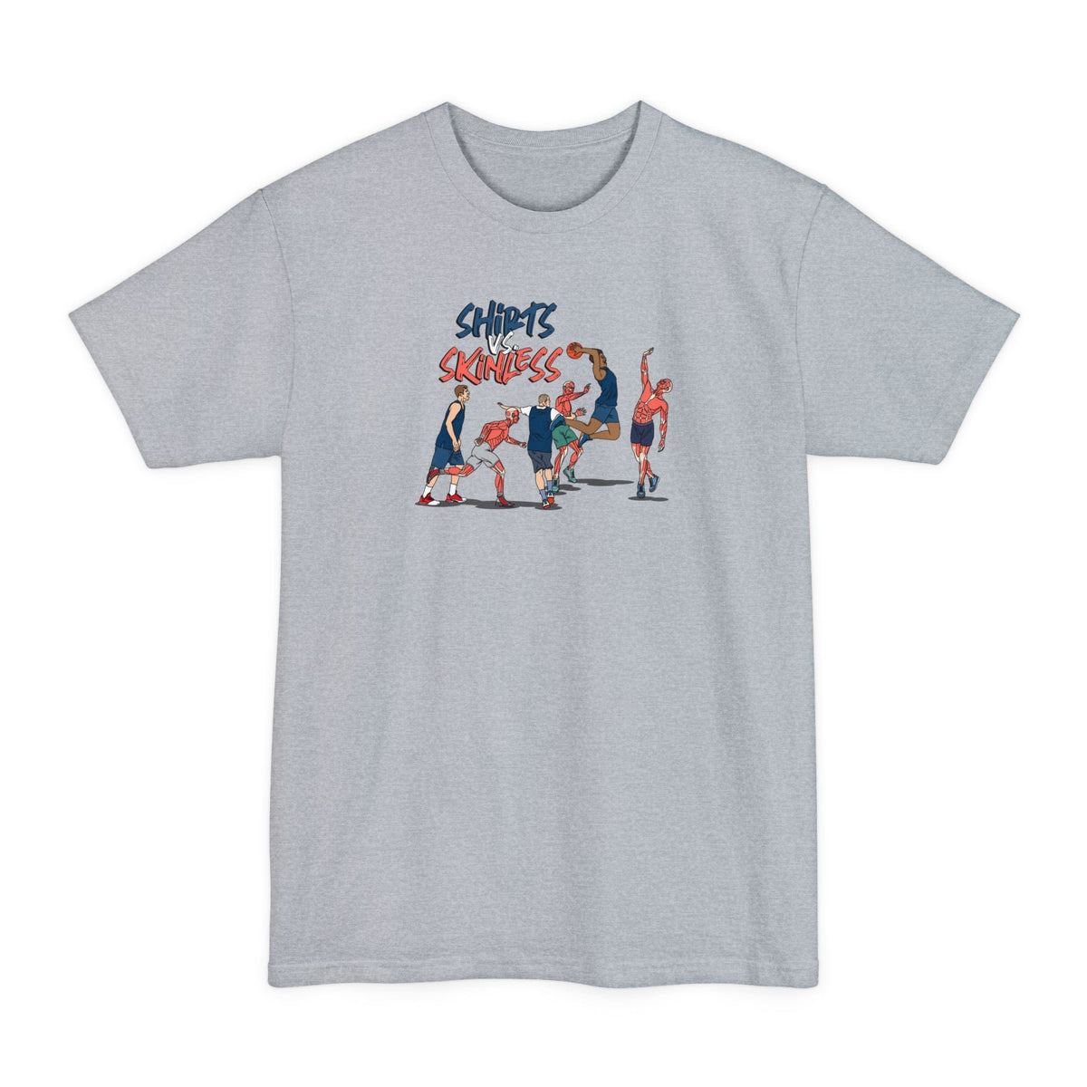 Shirts Vs. Skinless - Men's Tall T-Shirt