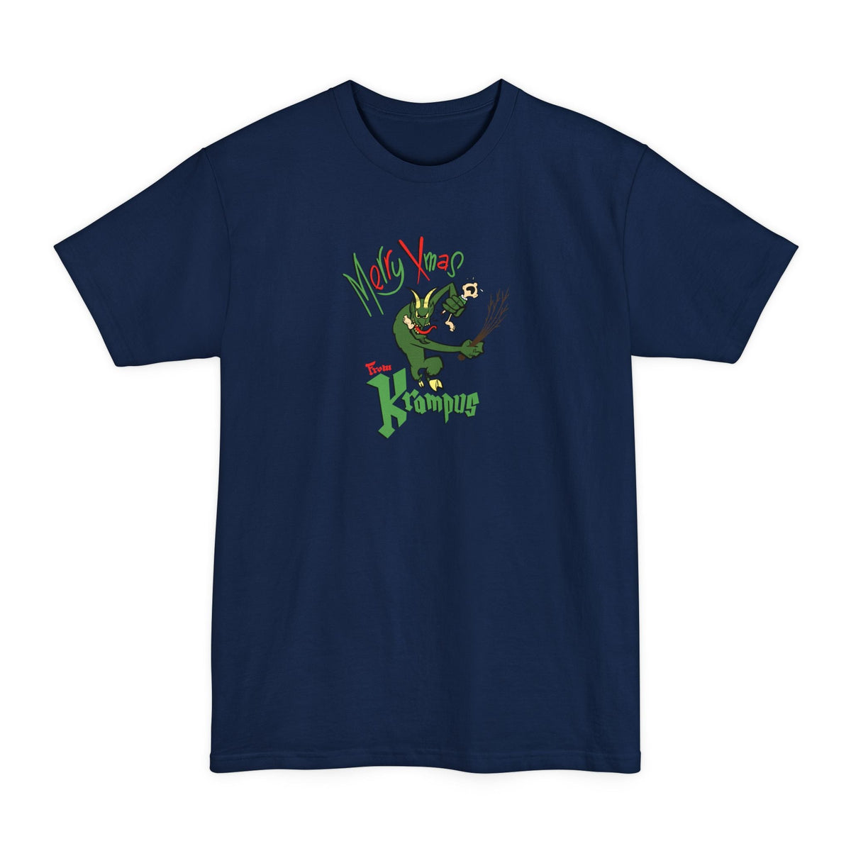 Merry Xmas From Krampus - Men's Tall T-Shirt