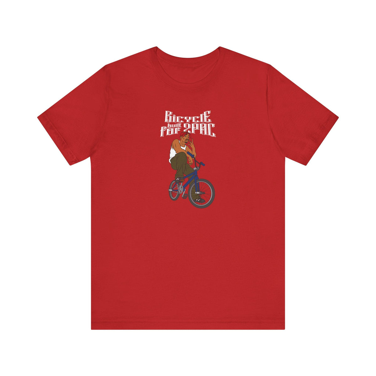 Bicycle Built For 2pac - Men's T-Shirt