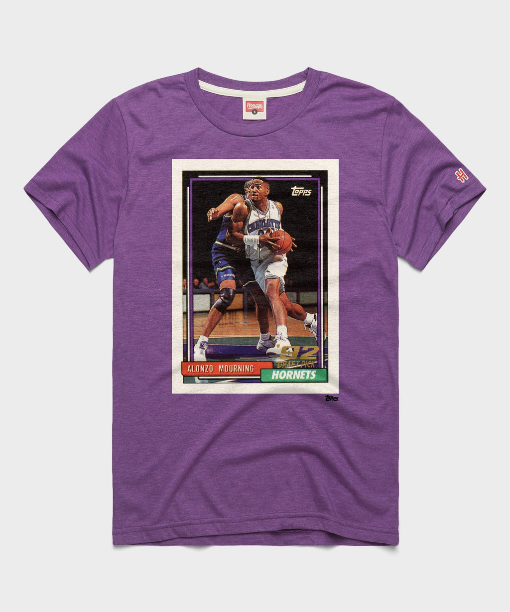 1992 Topps Basketball Alonzo Mourning Hornets