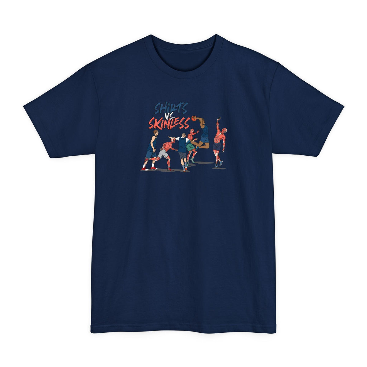 Shirts Vs. Skinless - Men's Tall T-Shirt