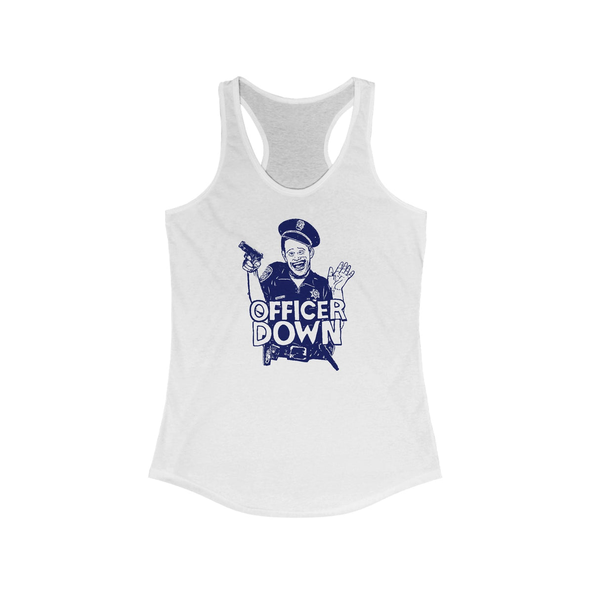 Officer Down - Women's Racerback Tank