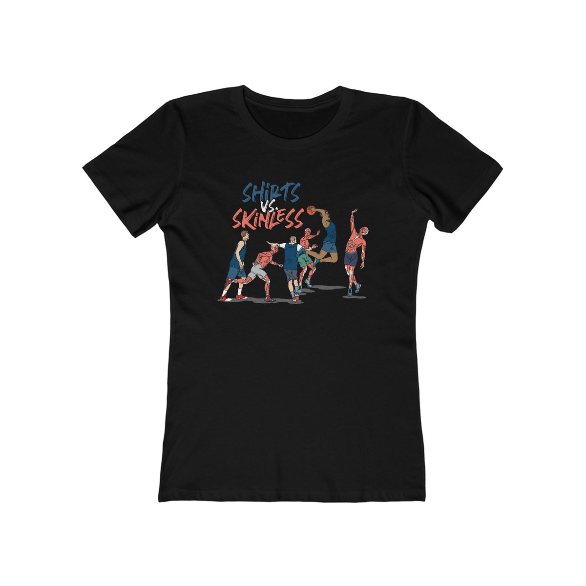 Shirts Vs. Skinless  - Women’s T-Shirt