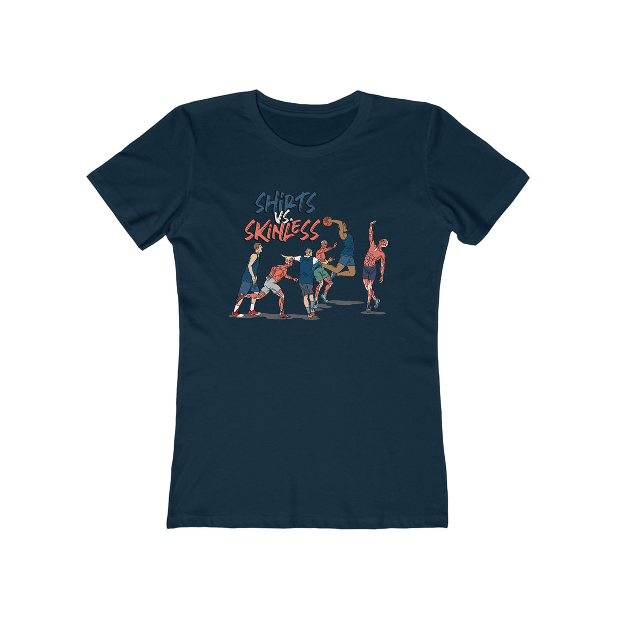 Shirts Vs. Skinless  - Women’s T-Shirt