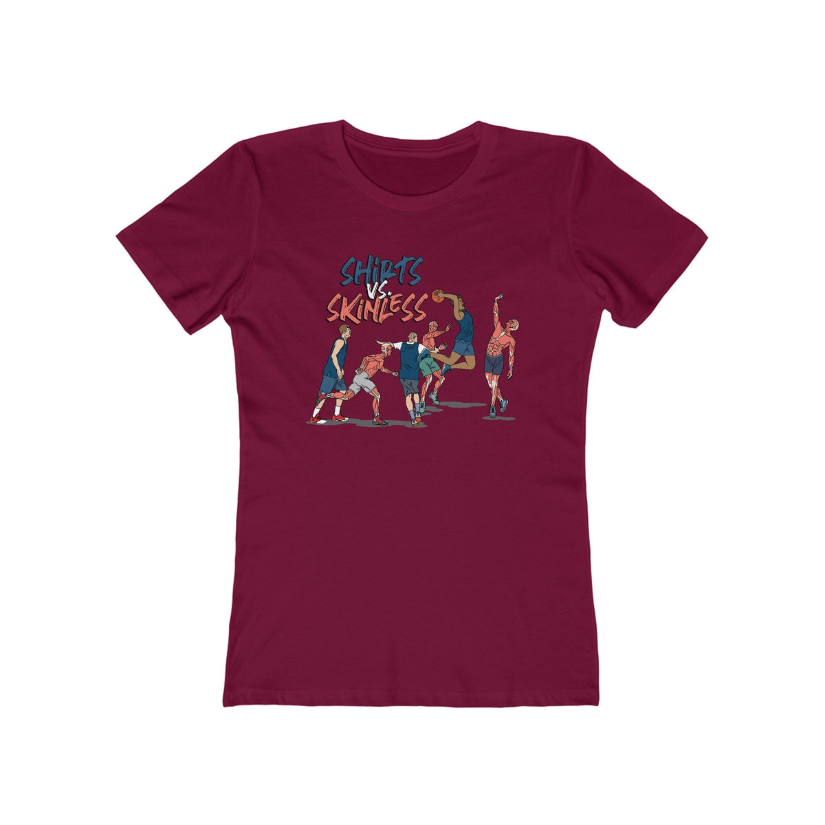 Shirts Vs. Skinless  - Women’s T-Shirt