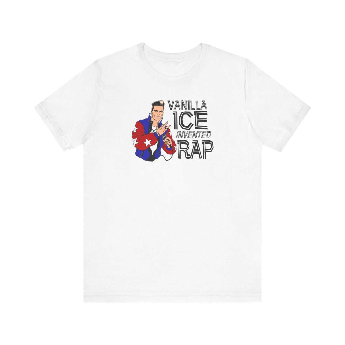 Vanilla Ice Invented Rap - Men's T-Shirt