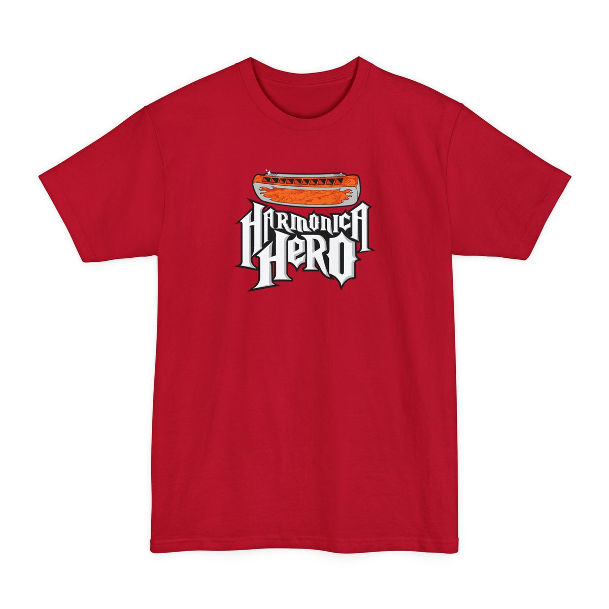Harmonica Hero - Men's Tall T-Shirt