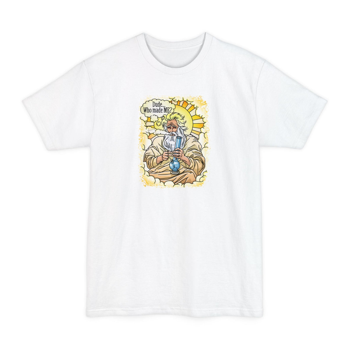 Dude... Who Made Me? - Men's Tall T-Shirt