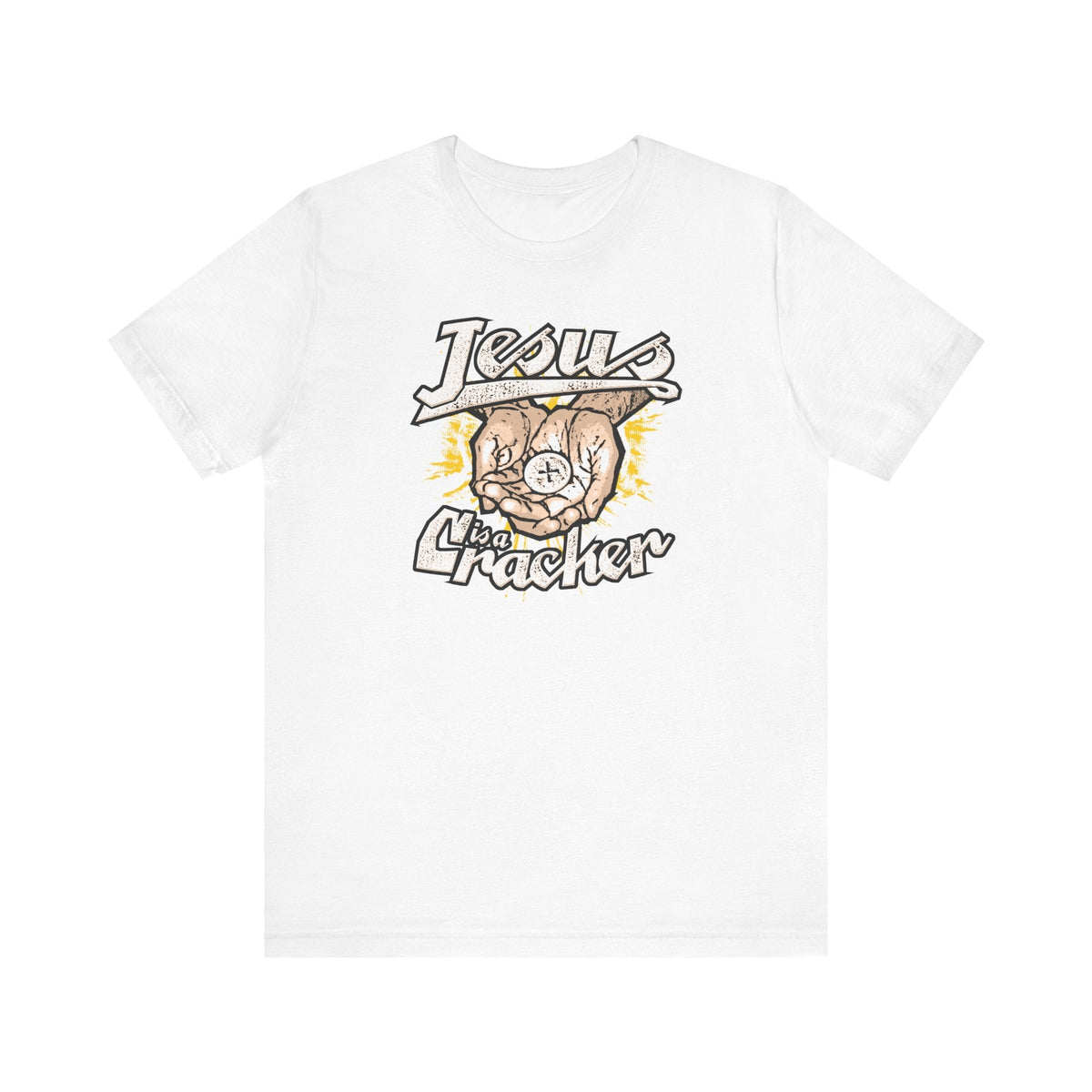 Jesus Is a Cracker - Men's T-Shirt