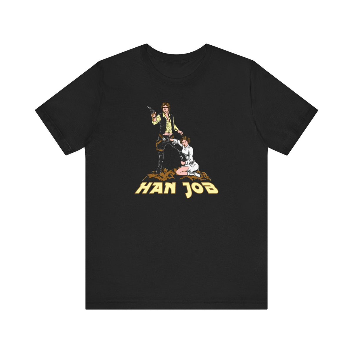 Han Job (Han Solo Princess Leia) - Men's T-Shirt
