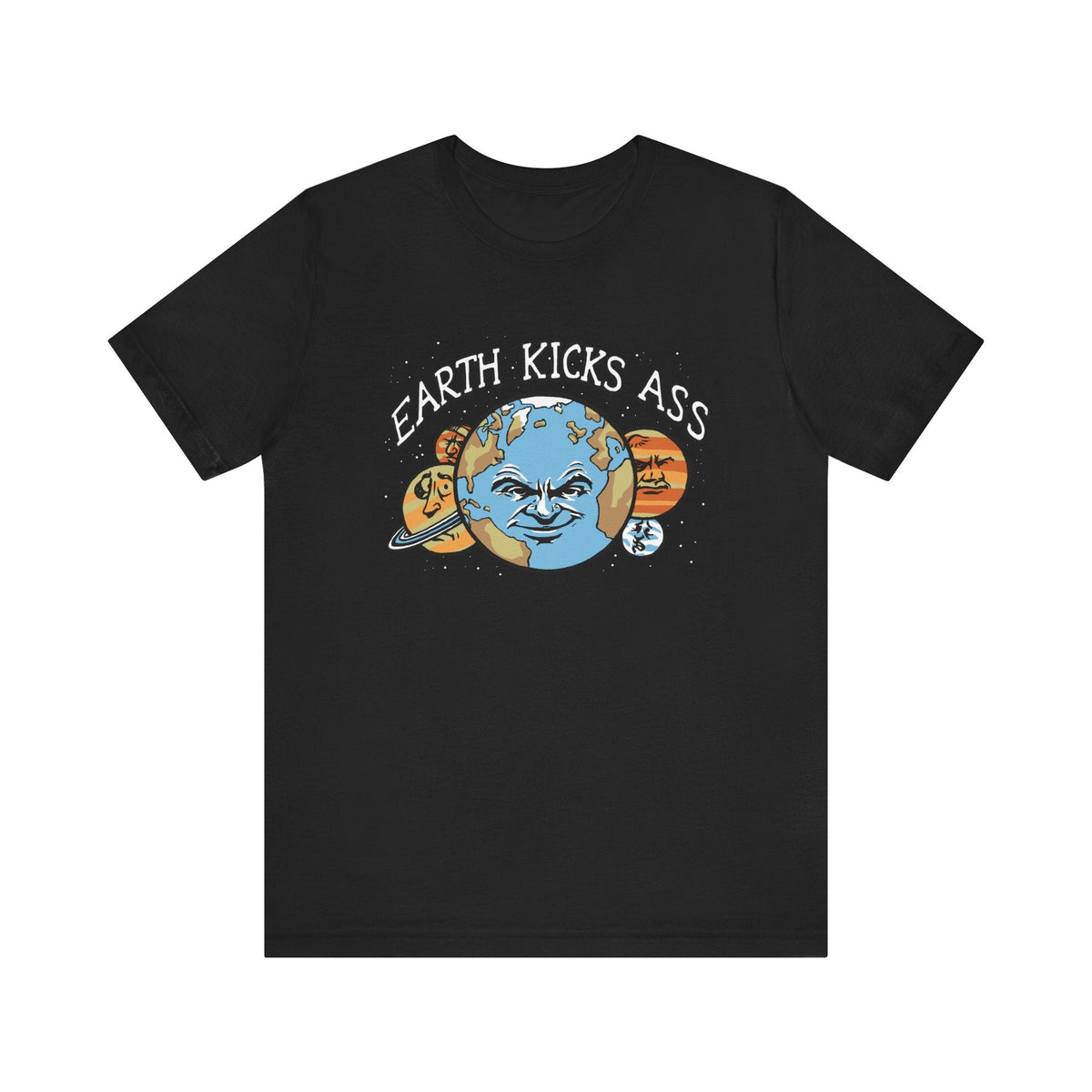 Earth Kicks Ass - Men's T-Shirt