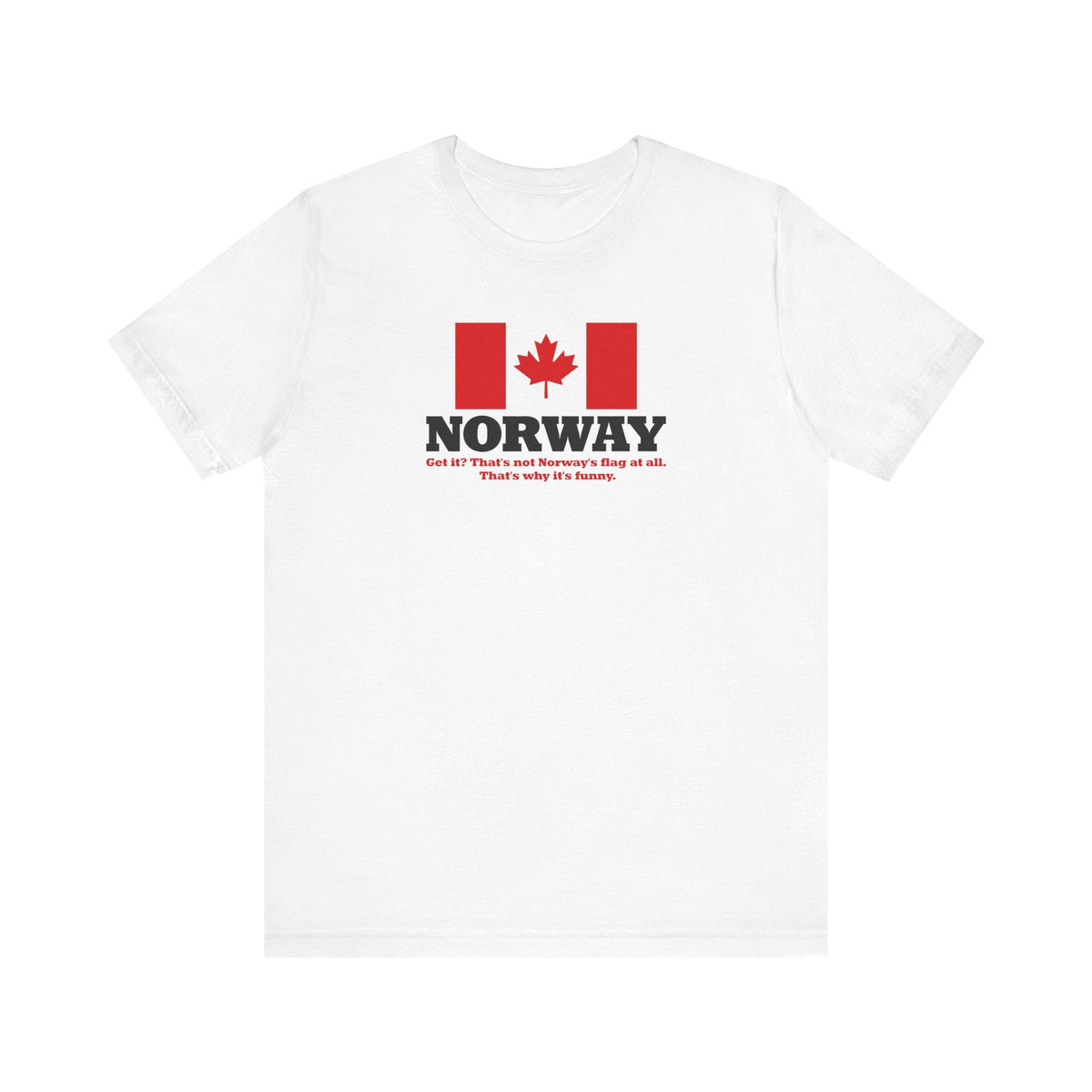 Norway - Get It? That's Not Norway's Flag At All. - Men's T-Shirt