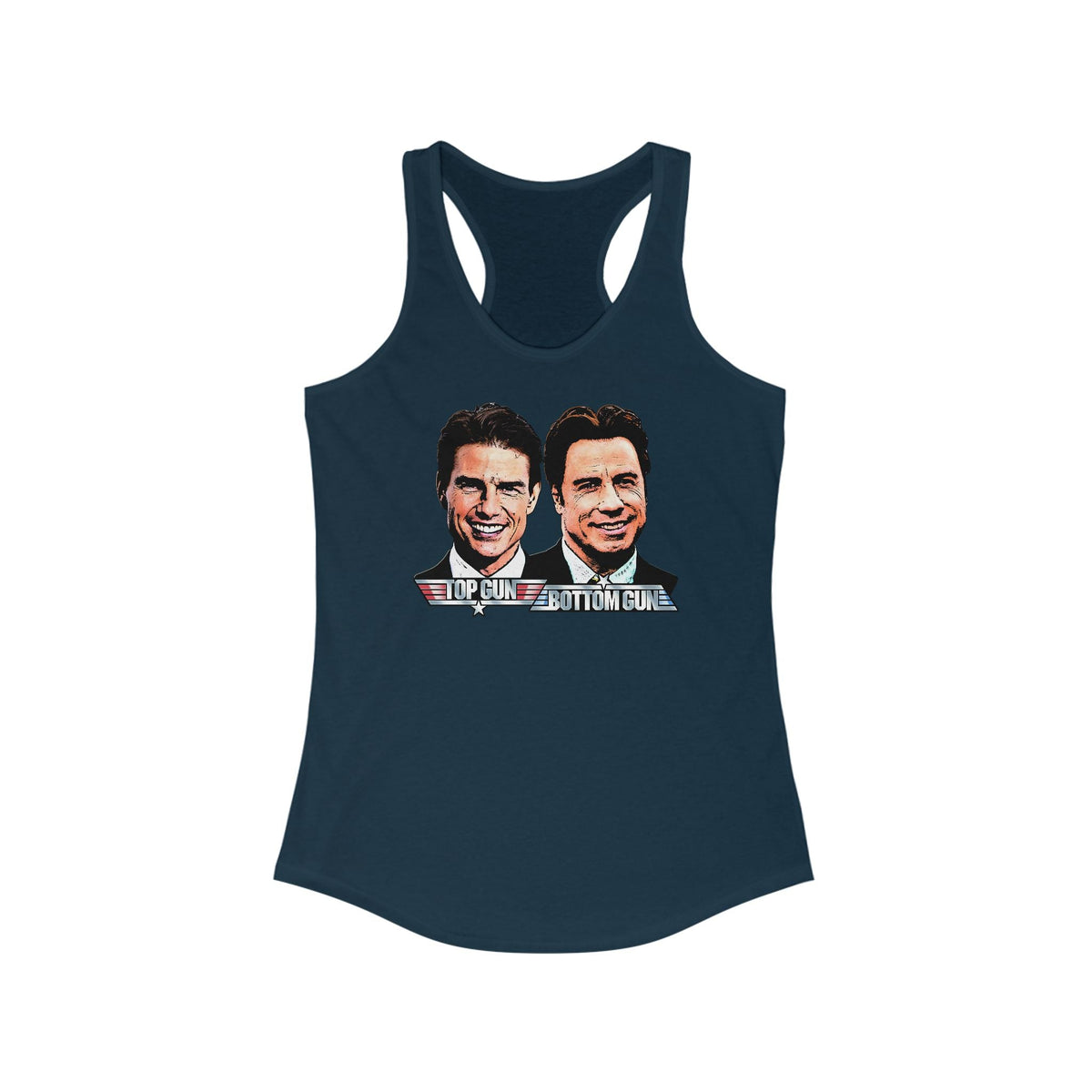 Top Gun Bottom Gun  - Women’s Racerback Tank