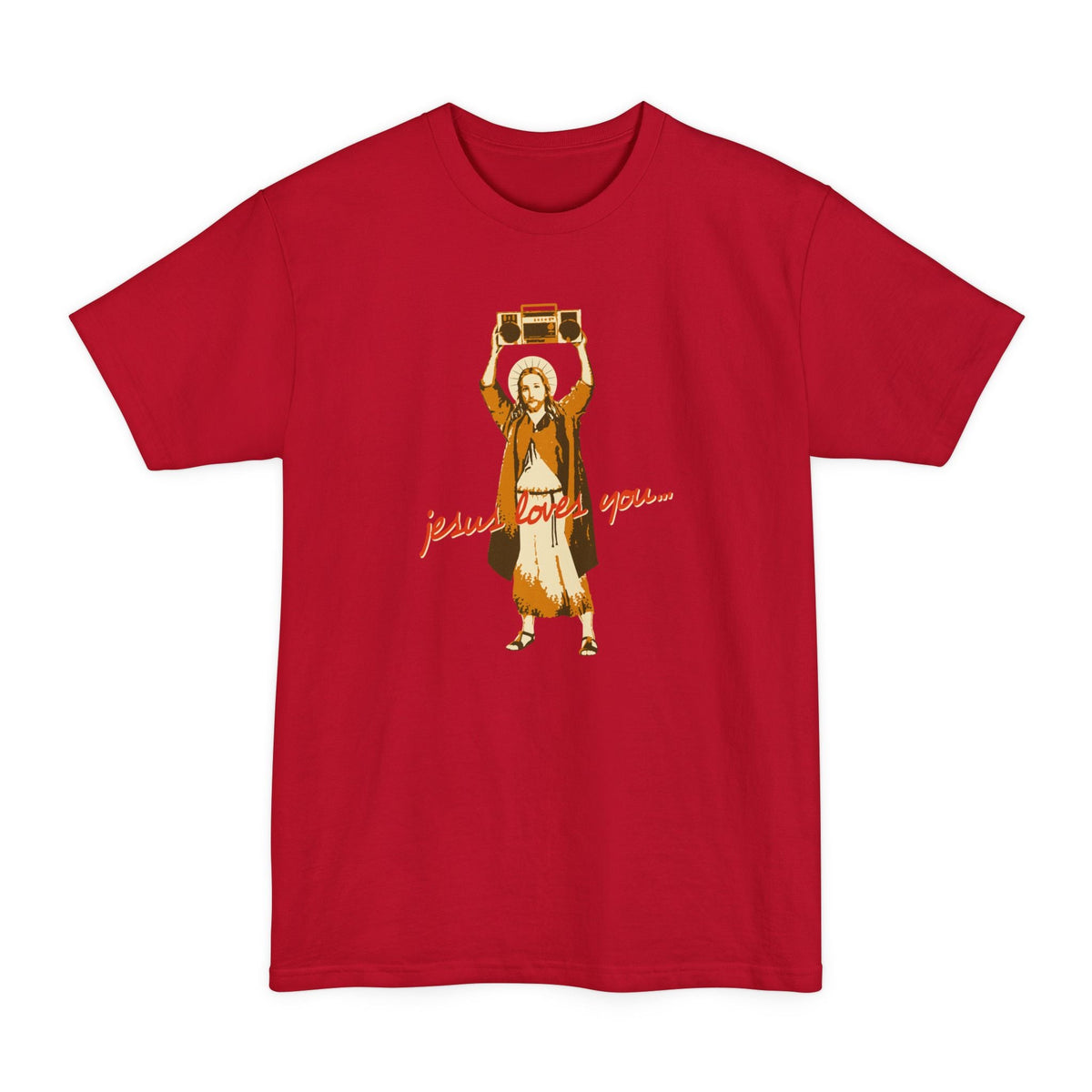 Jesus Loves You - Men's Tall T-Shirt
