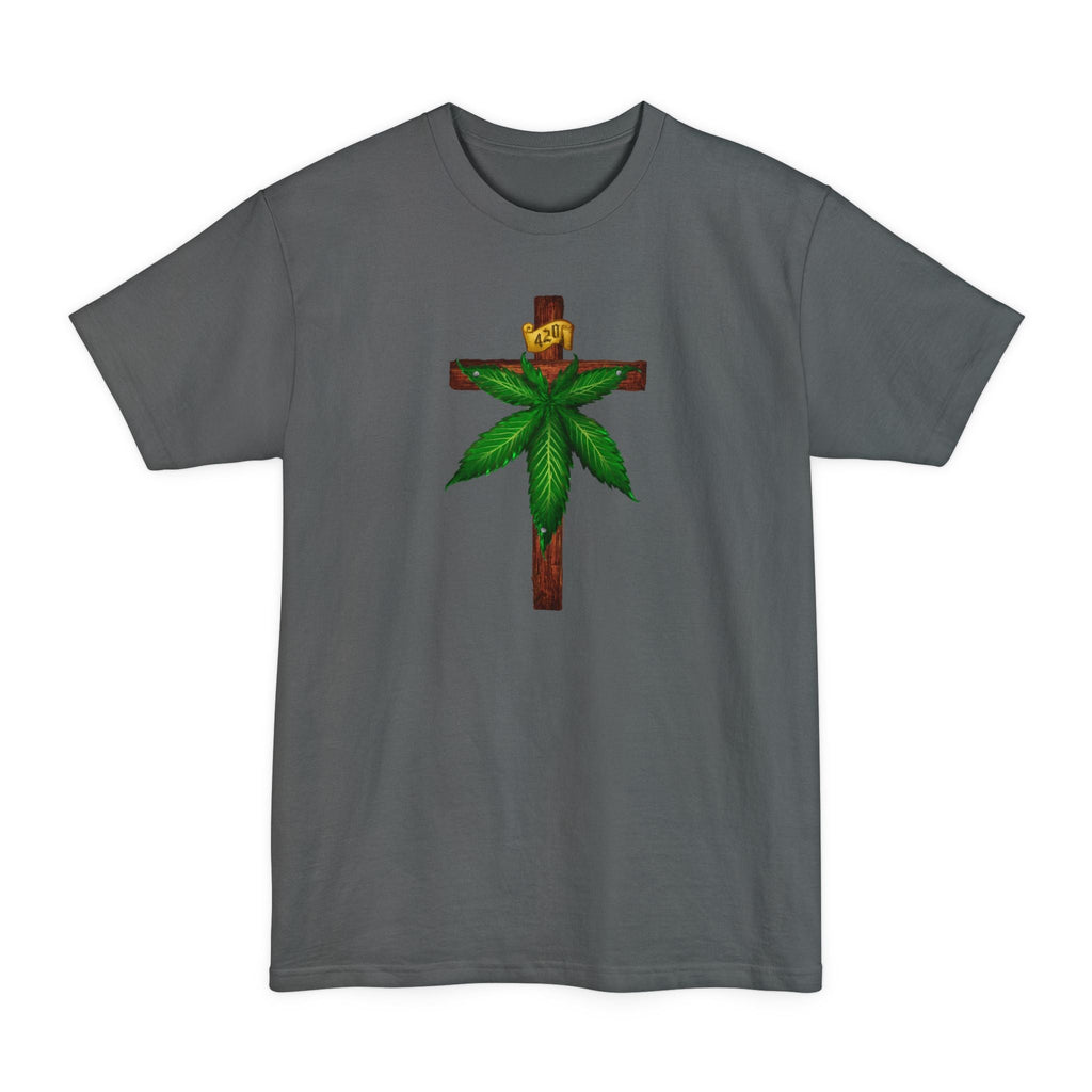 Marijuana Crucifixion - Men's Tall T-Shirt
